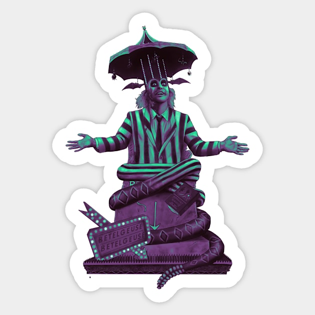 Beetlejuice Sticker by Butlerbert23